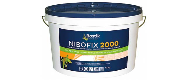 Bostik Nibofix 2000 – bezpečná a ekonomická pokládka bytových podlahovin v metráži