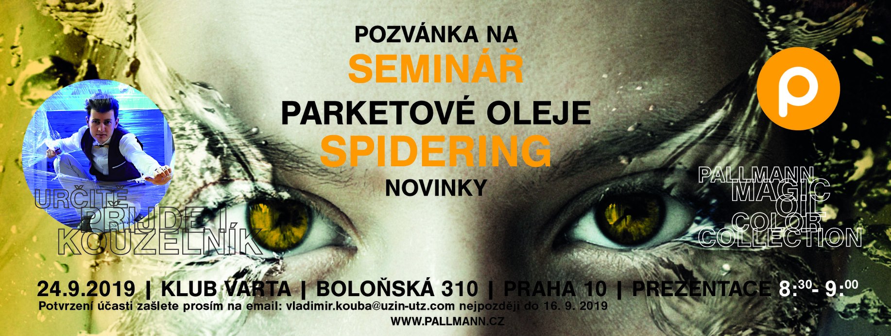 Pozvánka na seminář pro parketáře