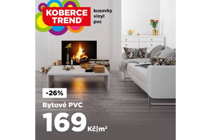 Slevy na bytové PVC 