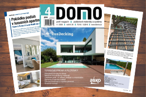 Nové vydání magazínu DOMO - 4/2020 