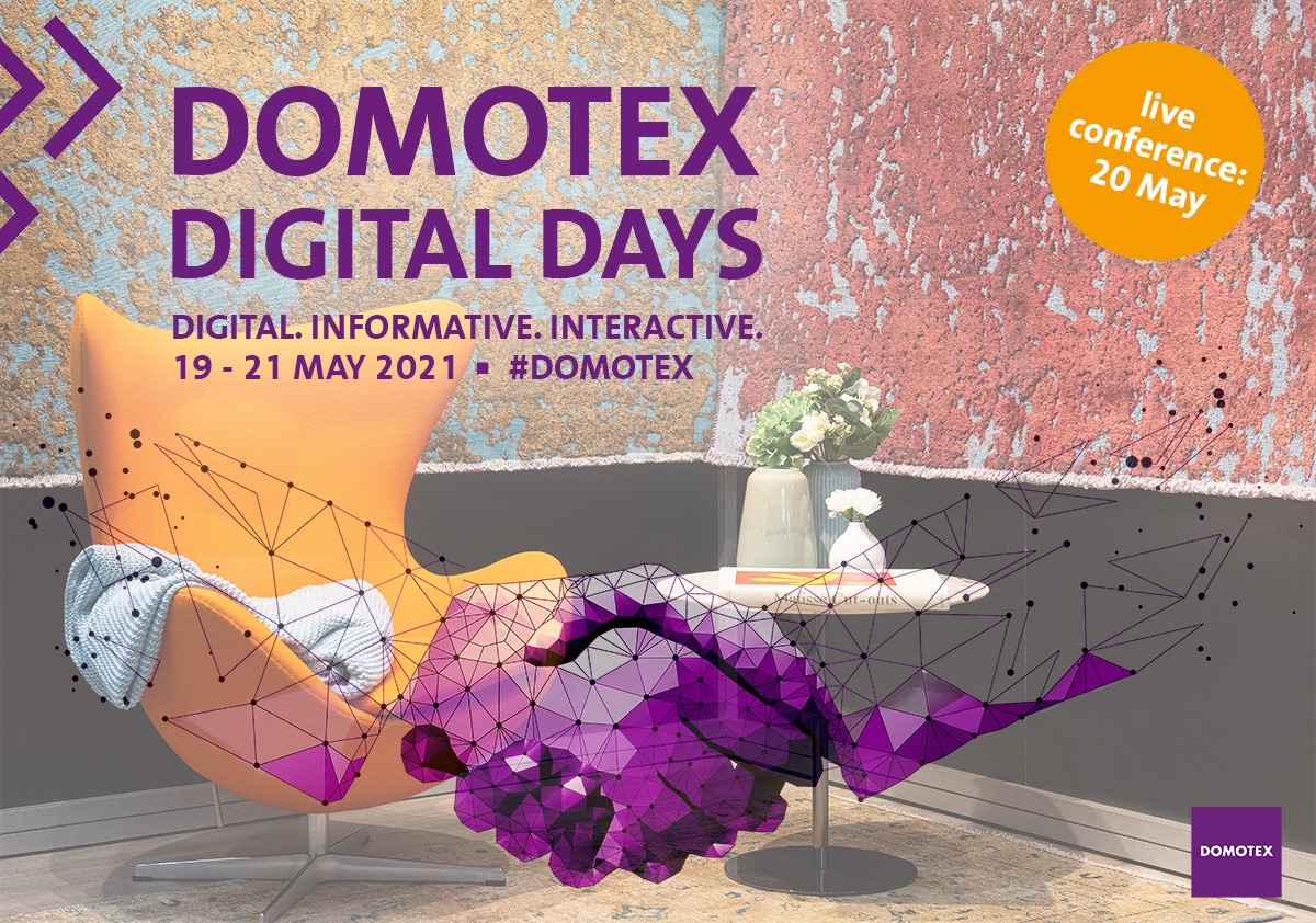 DOMOTEX DIGITAL DAYS 2021 – Přípravy veletrhu jsou v plném proudu
