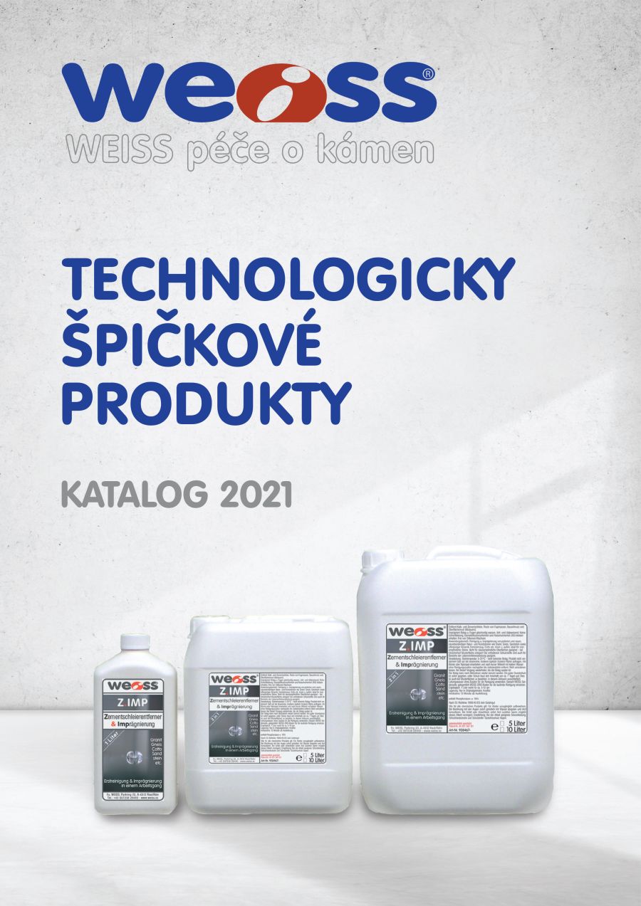 Nový katalog WEISS® Péče o kámen  