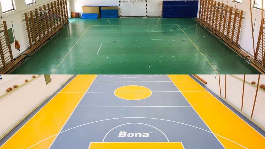 Profesionální renovace sportovních podlah se SuperSport