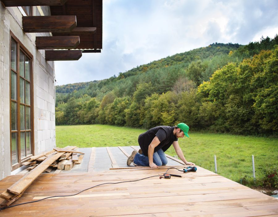 Montáž a údržba dřevěných teras