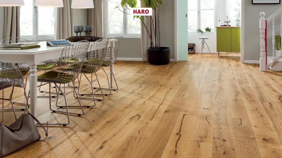 HARO: třívrstvá dřevěná podlaha