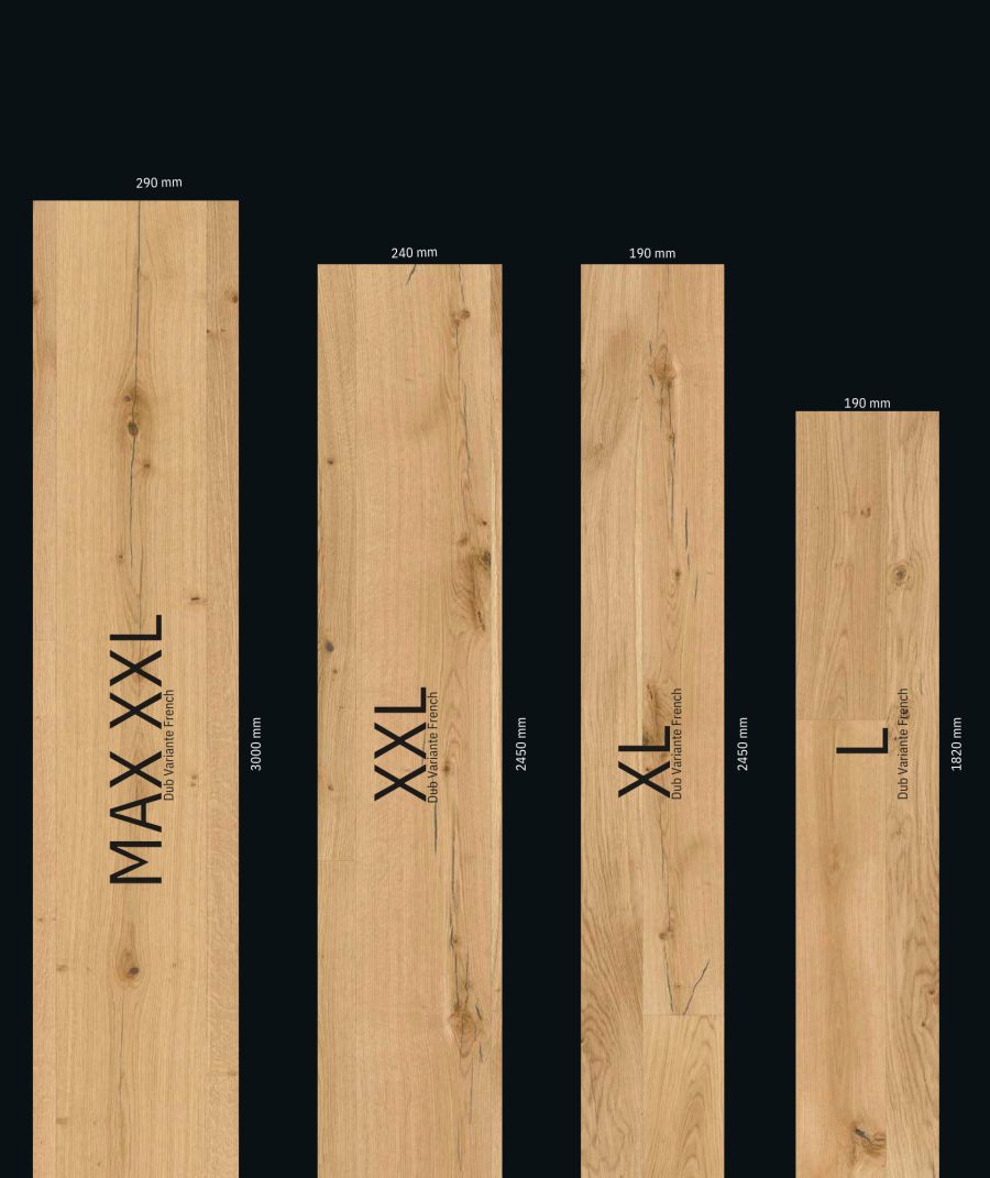 TIP redakce: Dřevěné podlahy velkého formátu