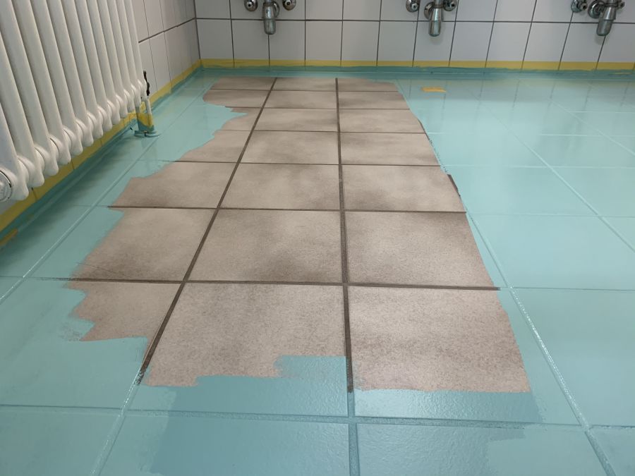 Renovace povrchu keramických dlažeb systémem Dr. Schutz floor remake