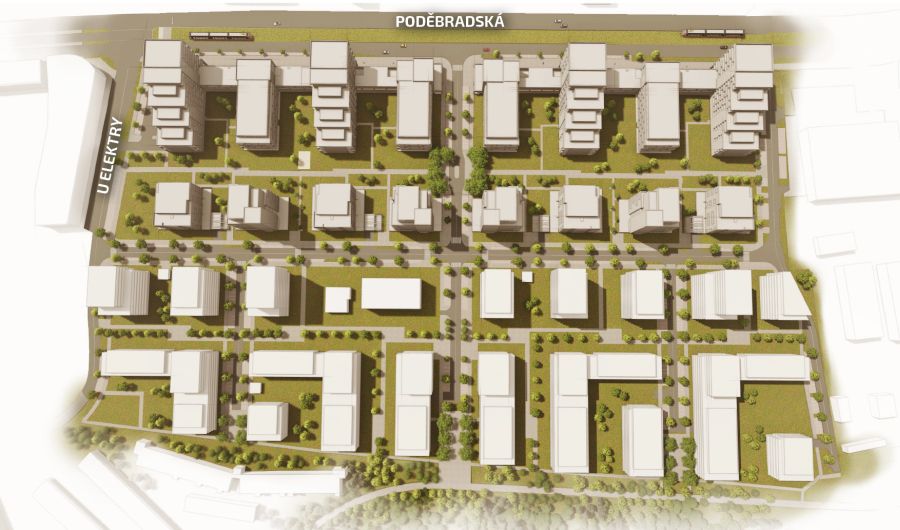 Nový Hloubětín: Central Group koupil a scelil pozemky pro novou velkou městskou čtvrť v Praze 9