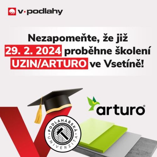 Školení UZIN/Arturo - epoxidové a PUR lité podlahy a nátěry - VSETÍN