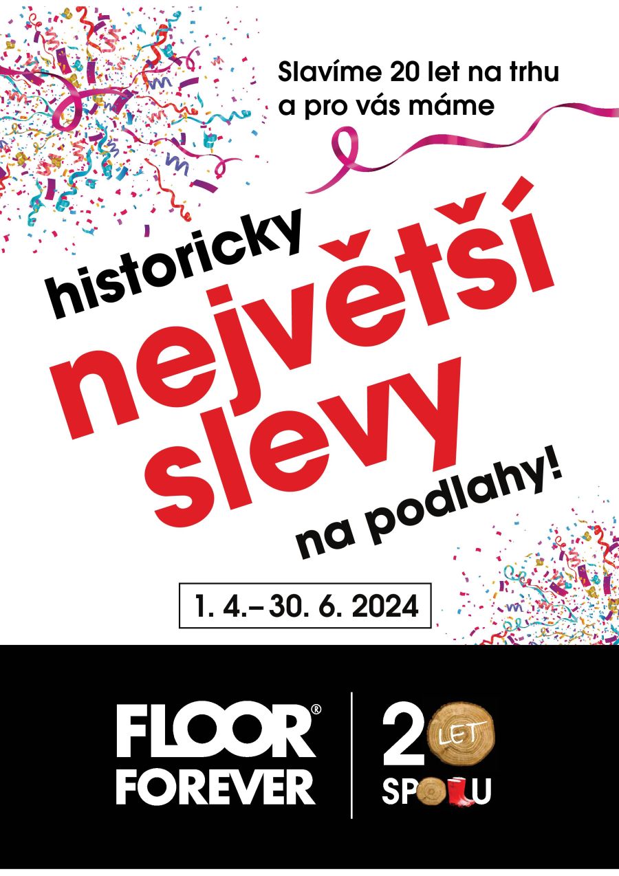 Floor Forever – Historicky největší slevy na podlahy