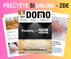 Časopis DOMO 1/2026 - novinky, praxe, realizace a další
