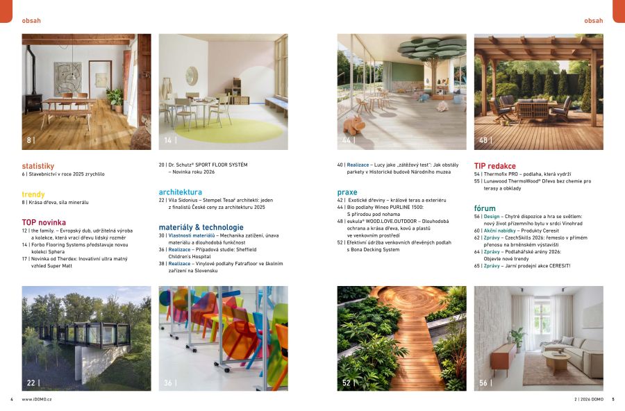  Časopis DOMO 2/2026 - nové číslo vyjde v pondělí 16.3.