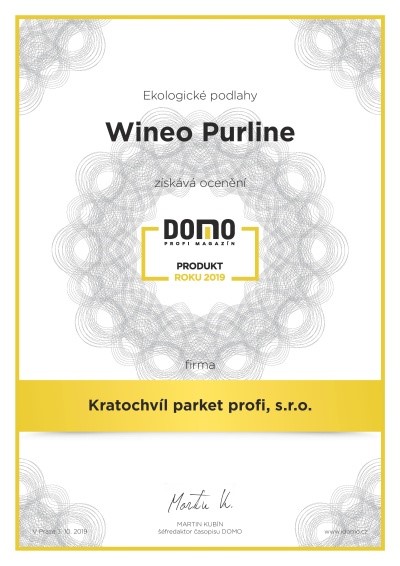 Ocenění roku 2019 - Wineo Purline