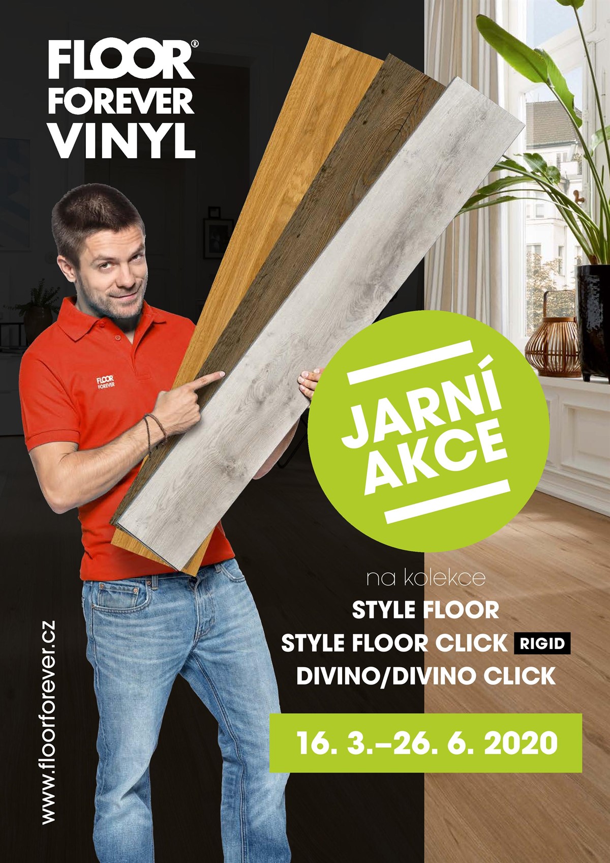 Velká jarní akce na vinylové podlahy