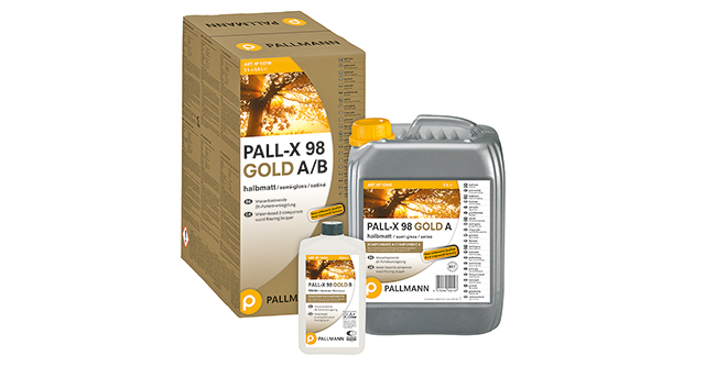 PALL-X 98 GOLD – parketový lak pro nejvyšší zatížení