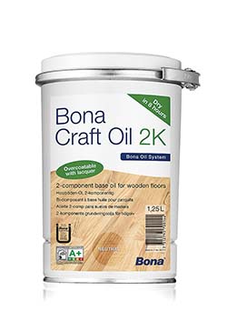 Bona Craft Oil 2K se zkrácenou dobou schnutí